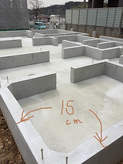 基礎立ち上がり幅15 基礎立ち上がり幅15