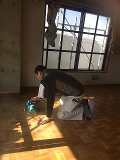 床の構造の確認 (1)