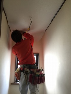 トイレクロス張替え