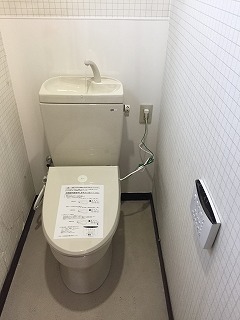 タンク水漏れ改善トイレリフォーム