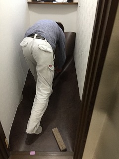 トイレ床クッション