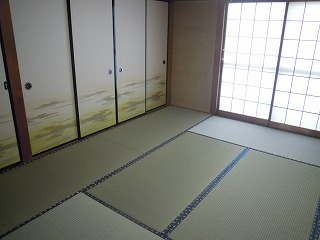 畳新床、襖張替え